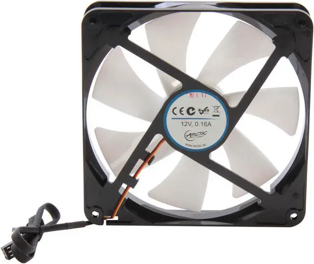 Alt view image 4 of 5 - ARCTIC F14 Fluid Dynamic Bearing Case Fan, 140mm Quiet Blade Design, 77CFM at 22dBA