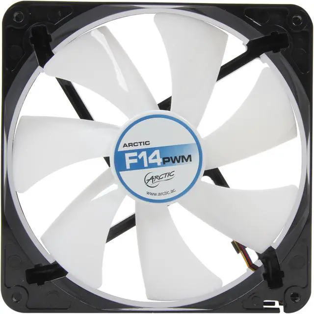 Alt view image 2 of 5 - ARCTIC F14 PWM Fluid Dynamic Bearing Case Fan, 140mm PWM Speed Control, 77CFM at 24dBA