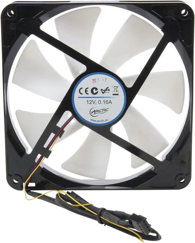 Alt view image 4 of 5 - ARCTIC F14 PWM Fluid Dynamic Bearing Case Fan, 140mm PWM Speed Control, 77CFM at 24dBA