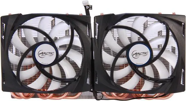 Alt view image 5 of 7 - ARCTIC Accelero TT 690 VGA Cooler - GTX 690, Dual Quiet 120mm PWM Fans, Extreme Cooling