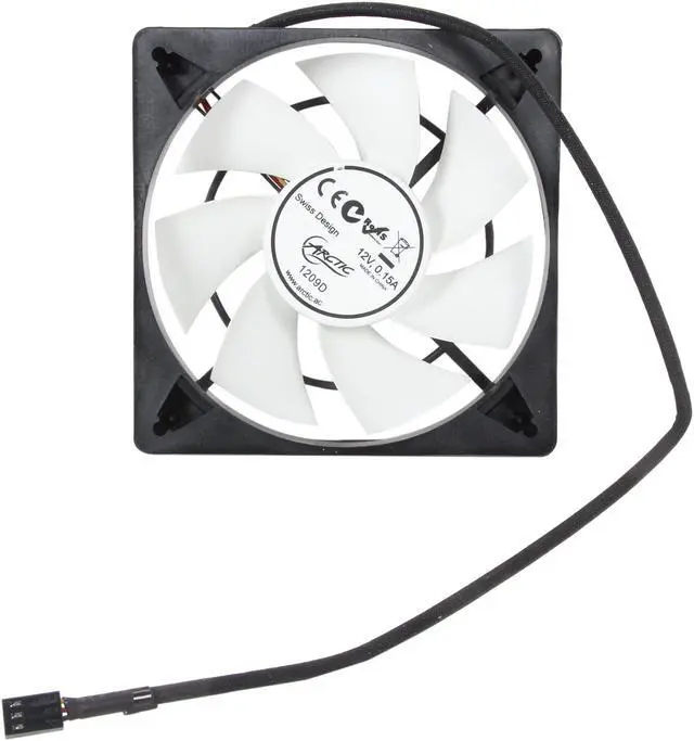 Alt view image 4 of 5 - ARCTIC F12 Pro Fluid Dynamic Bearing Case Fan, 120mm Quiet Blade Design, 54 CFM at 22dBA