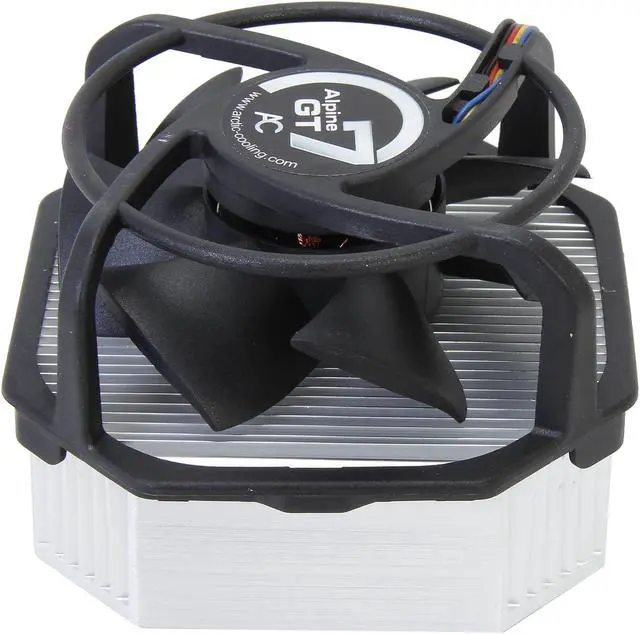 Alt view image 3 of 6 - ARCTIC COOLING Alpine 7 GT (UC-AR7GT-AC-01) 80mm CPU Cooler for Intel