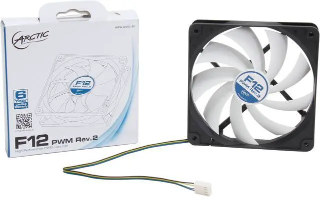 Alt view image 5 of 5 - ARCTIC F12 PWM - Fluid Dynamic Bearing Case Fan, 120mm PWM Speed Control