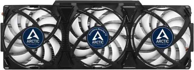 Alt view image 3 of 11 - ARCTIC Accelero Xtreme IV Enthusiast VGA Cooler-nVidia/AMD, Triple 92mm PWM Fans, Patented Back-Side Heatsink, SLI/CrossFire