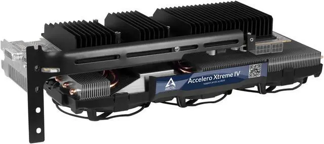 Alt view image 9 of 11 - ARCTIC Accelero Xtreme IV Enthusiast VGA Cooler-nVidia/AMD, Triple 92mm PWM Fans, Patented Back-Side Heatsink, SLI/CrossFire