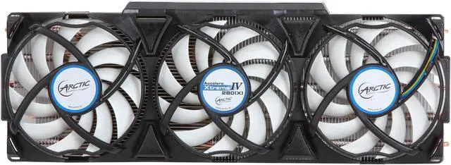Alt view image 3 of 7 - ARCTIC Accelero Xtreme IV 280(X) Enthusiast VGA Cooler-nVidia/AMD, Triple 92mm PWM Fans, Patented Back-Side Heatsink