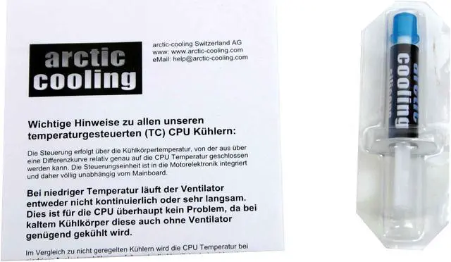 Alt view image 3 of 4 - ARCTIC COOLING Copper Silent 2TC 80mm CPU Cooling Fan/Heatsink