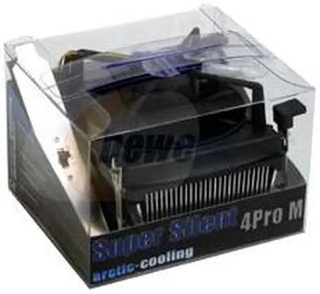 Alt view image 3 of 4 - ARCTIC COOLING Super Silent 4 Pro M 80mm CPU Cooling Fan/Heatsink