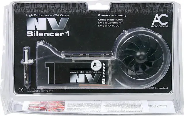Alt view image 5 of 6 - ARCTIC COOLING NV silencer 1 ARCTIC Ceramic VGA Cooler for NVIDIA