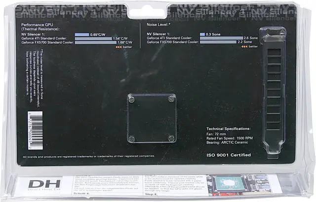 Alt view image 6 of 6 - ARCTIC COOLING NV silencer 1 ARCTIC Ceramic VGA Cooler for NVIDIA