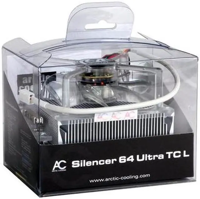 Alt view image 5 of 5 - ARCTIC COOLING Silencer64UltraTC L 87mm CPU Cooler