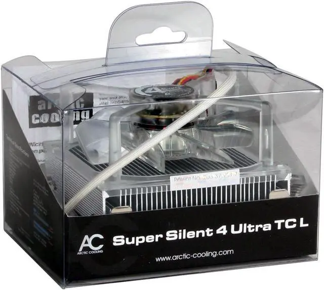 Alt view image 5 of 5 - ARCTIC COOLING SuperSilent4UTL TCL 87mm CPU Cooling Fan with Heatsink