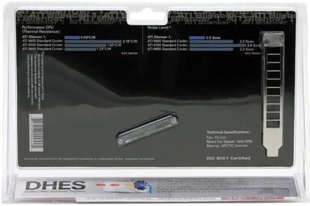 Alt view image 4 of 5 - ARCTIC COOLING AVC-AT1 Rev. 2 ARCTIC Ceramic VGA Cooler