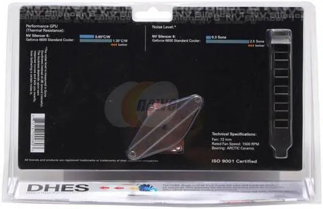 Alt view image 4 of 4 - ARCTIC COOLING AVC-NV6 Rv.2 ARCTIC Ceramic VGA Cooler