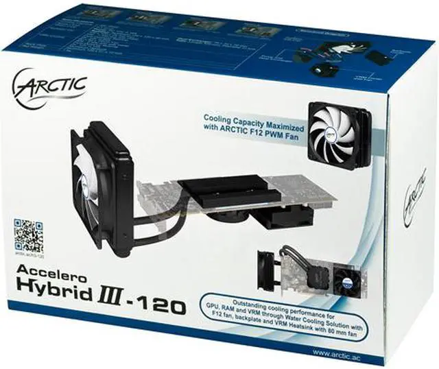 Alt view image 15 of 15 - ARCTIC COOLING ACACC00028A VGA Cooler, A Multi-compatible Air/Liquid Cooler for Graphic Card -Generic