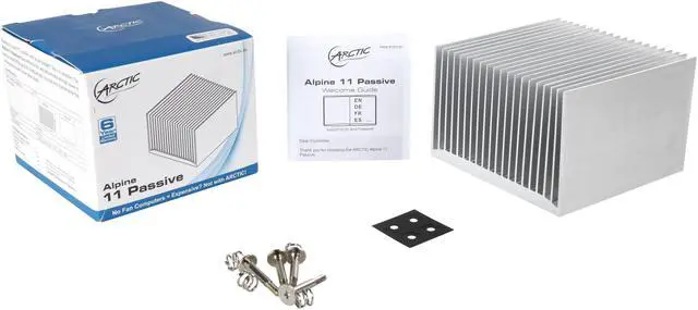 Alt view image 5 of 5 - ARCTIC COOLING ACALP00011A Silent Intel CPU Cooler