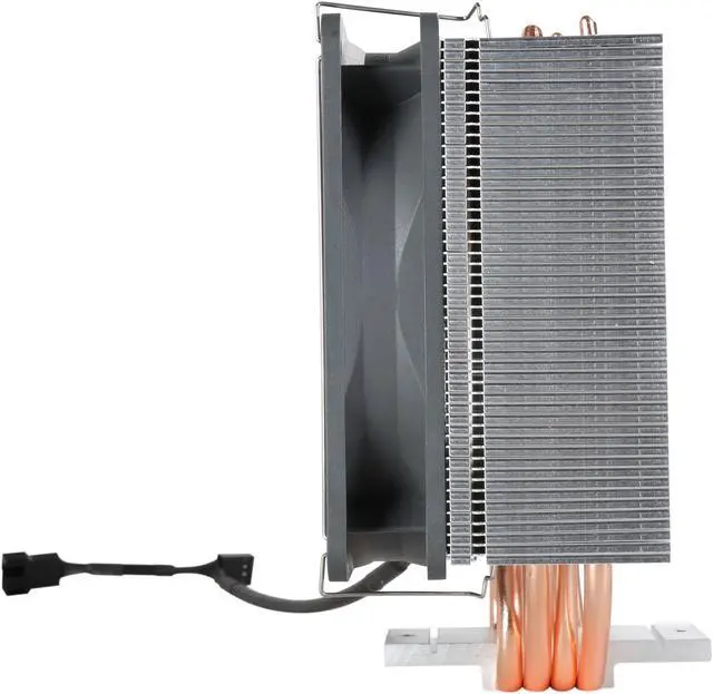 Alt view image 3 of 8 - ARCTIC COOLING Freezer 33 CO 120mm Dual Ball Dynamic Bearing Semi Passive Tower CPU Cooler