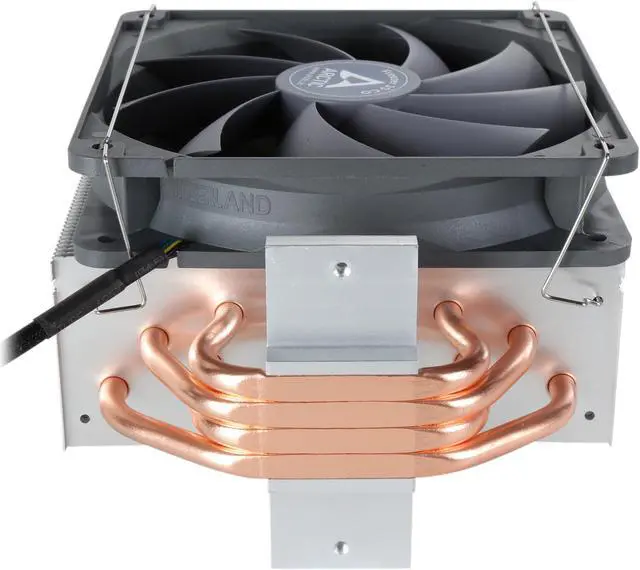 Alt view image 7 of 8 - ARCTIC COOLING Freezer 33 CO 120mm Dual Ball Dynamic Bearing Semi Passive Tower CPU Cooler