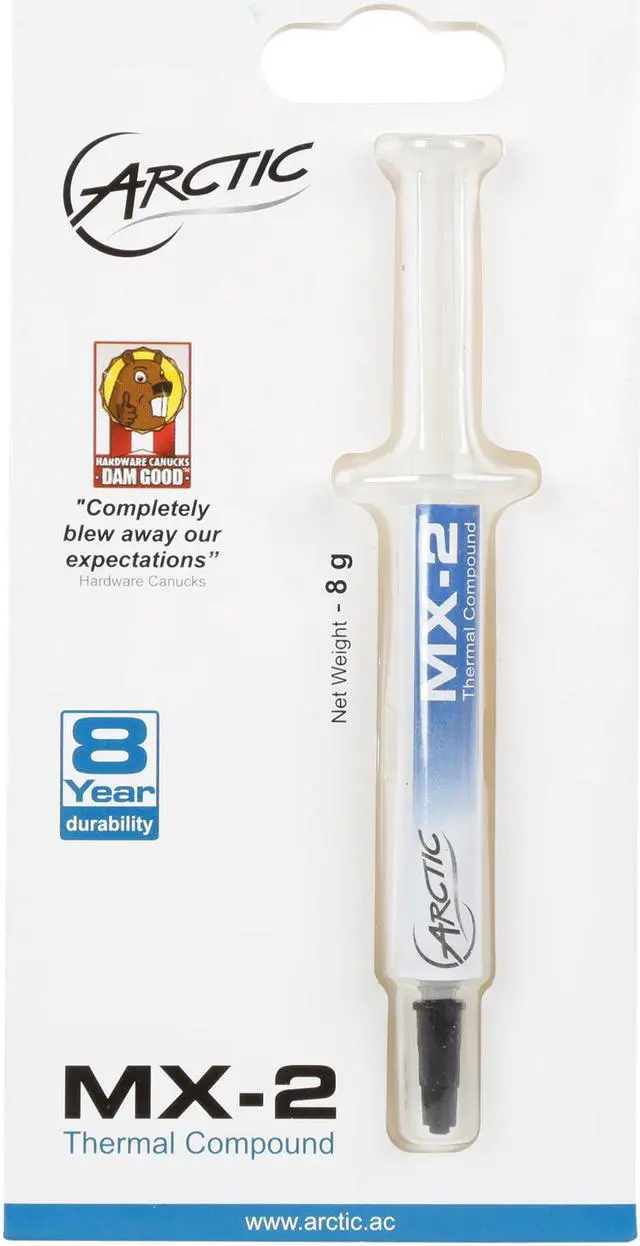 Alt view image 3 of 3 - ARCTIC COOLING MX-2 8g Thermal Compound for All Coolers
