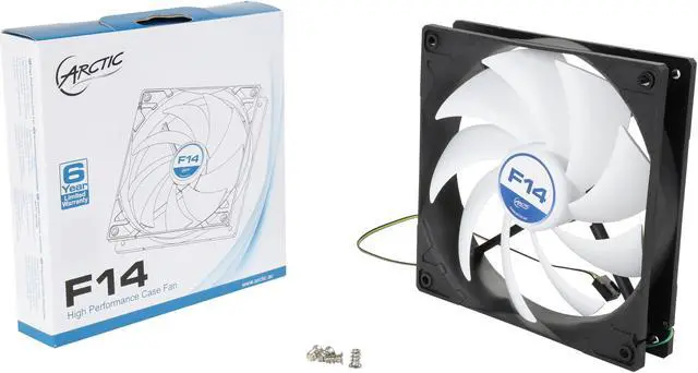 Alt view image 5 of 5 - ARCTIC COOLING F14 ACFAN00077A 140mm 3-Pin Fan with Standard Case