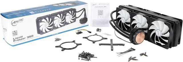 Alt view image 10 of 10 - ARCTIC COOLING Liquid Freezer 360, ACFRE00022A, All-in-One CPU Cooler with Ultimate Performance