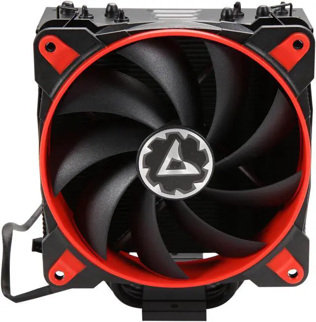 Alt view image 2 of 6 - Arctic Freezer 33 eSports ONE - Tower CPU-Cooler with Bionix FAN. Compatible with Intel and AMD. - Red