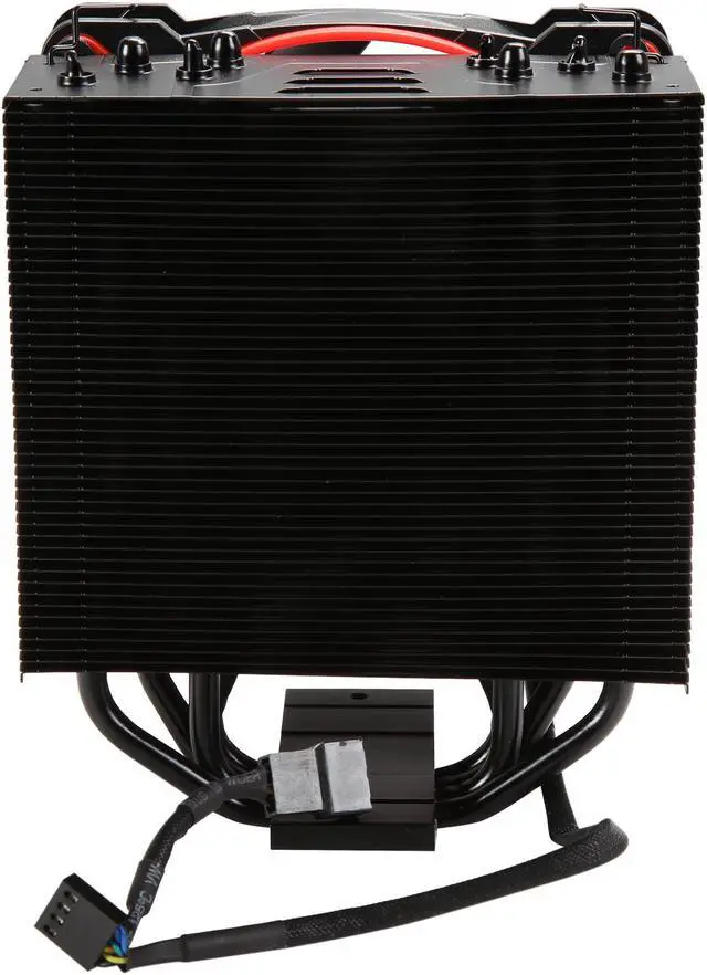 Alt view image 4 of 6 - Arctic Freezer 33 eSports ONE - Tower CPU-Cooler with Bionix FAN. Compatible with Intel and AMD. - Red