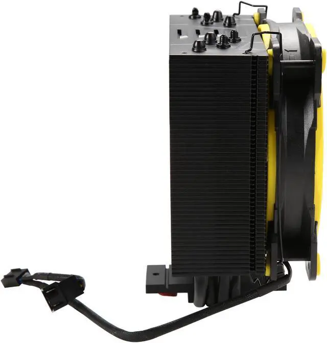 Alt view image 3 of 7 - Arctic Freezer 33 eSports ONE - Tower CPU-Cooler with Bionix FAN. Compatible with Intel and AMD. - Yellow