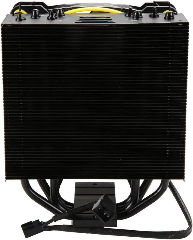 Alt view image 4 of 7 - Arctic Freezer 33 eSports ONE - Tower CPU-Cooler with Bionix FAN. Compatible with Intel and AMD. - Yellow