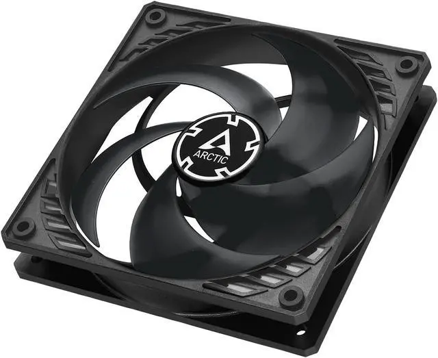 Alt view image 3 of 6 - Arctic P12 PWM PST (Black/Transparent) - Pressure-optimised 120 mm Fan with PWM and PST (PWM Sharing Technology)