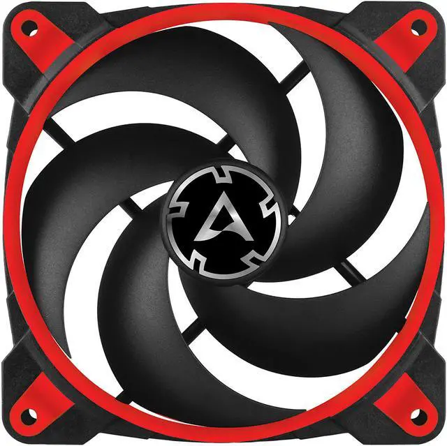 Alt view image 2 of 7 - Arctic BioniX P120 (Red) - Pressure-optimised 120 mm Gaming Fan with PWM Sharing Technology (PST)