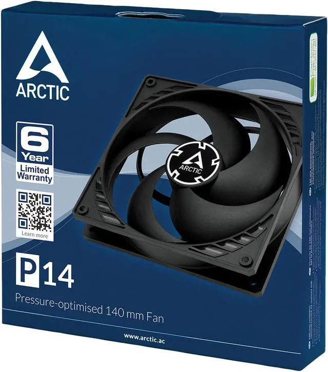 Alt view image 5 of 6 - ARCTIC P14 - Pressure-optimised 140 mm Fan