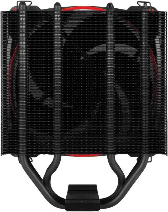 Alt view image 4 of 10 - ARCTIC Freezer 34 eSports Edition - Tower CPU Cooler with Push-Pull Configuration, Wide Range of Regulation 200 to 2000 RPM, Includes Low Noise PWM 120 mm Fan - Red LGA 1700 Compatible