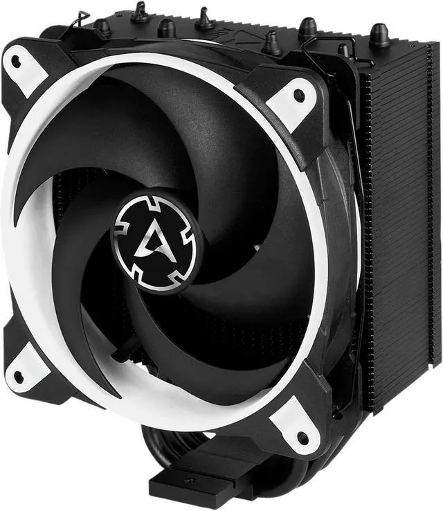 Main image of ARCTIC Freezer 34 eSports Edition - Tower CPU Cooler with Push-Pull Configuration, Wide Range of Regulation 200 to 2000 RPM, Includes Low Noise PWM 120 mm Fan - White LGA 1700 Compatible