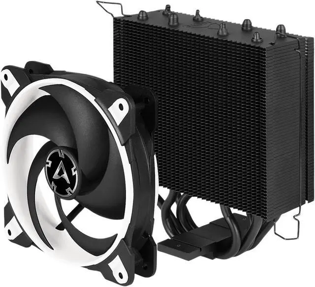Alt view image 6 of 10 - ARCTIC Freezer 34 eSports Edition - Tower CPU Cooler with Push-Pull Configuration, Wide Range of Regulation 200 to 2000 RPM, Includes Low Noise PWM 120 mm Fan - White LGA 1700 Compatible