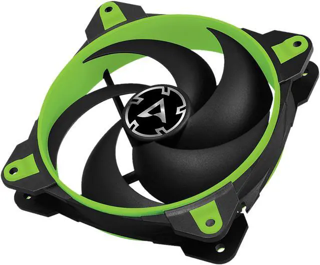 Alt view image 3 of 7 - ARCTIC COOLING BioniX P120 Green Pressure-Optimised 120mm Gaming Fan with PWM Sharing Technology - ACFAN00114A