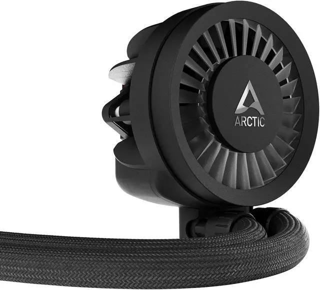 Alt view image 4 of 5 - ARCTIC COOLING Liquid Freezer III - 280: All-in-One CPU Water Cooler with 280mm radiator and 2x P14 PWM PST fan, compatible Intel LGA1700, 1851 and AMD AM4, AM5 - Black color