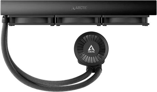 Alt view image 3 of 6 - ARCTIC COOLING Liquid Freezer III - 360: All-in-One CPU Water Cooler with 360mm radiator and 3x P12 PWM PST fan, compatible Intel LGA1700, 1851 and AMD AM4, AM5 - Black color