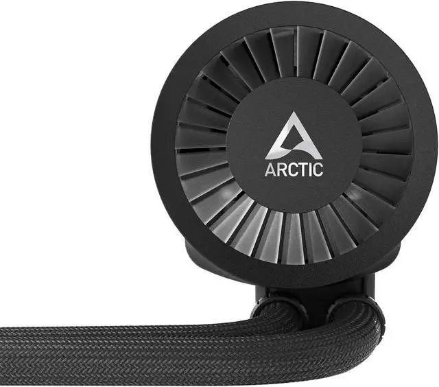 Alt view image 5 of 6 - ARCTIC COOLING Liquid Freezer III - 420: All-in-One CPU Water Cooler with 420mm radiator and 3x P14 PWM PST fan, compatible Intel LGA1700, 1851 and AMD AM4, AM5 - Black color