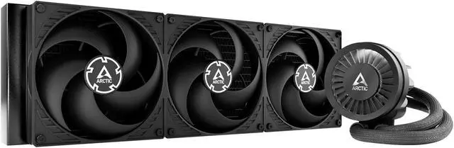 Alt view image 2 of 6 - ARCTIC COOLING Liquid Freezer III - 420: All-in-One CPU Water Cooler with 420mm radiator and 3x P14 PWM PST fan, compatible Intel LGA1700, 1851 and AMD AM4, AM5 - Black color