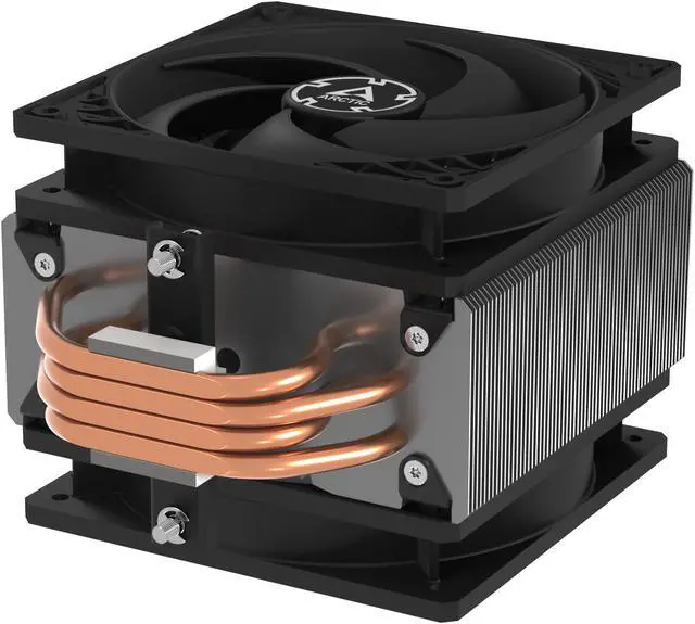 Alt view image 5 of 6 - Freezer 36 – CPU Cooler for Intel Socket LGA1700 and AMD Socket AM4, AM5, Direct touch technology, dual 12cm Pressure Optimized Fan in push pull configuration
