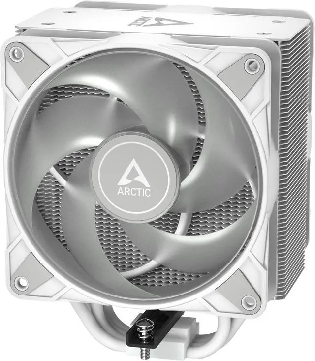 Alt view image 2 of 10 - Freezer 36 A-RGB (White) – White CPU Cooler for Intel Socket LGA1700 and AMD Socket AM4, AM5, Direct touch technology, duo 12cm Pressure Optimized Fan with A-RGB lighting in push pull configuration