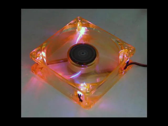 Alt view image 4 of 4 - ATRIX FANCIYEL4RB-F 80mm Red & Blue Flash LED LED Case Fan