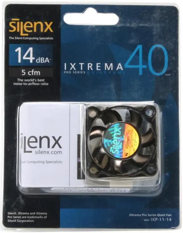 Alt view image 4 of 4 - SilenX IXP-11-14 40mm Case Fan