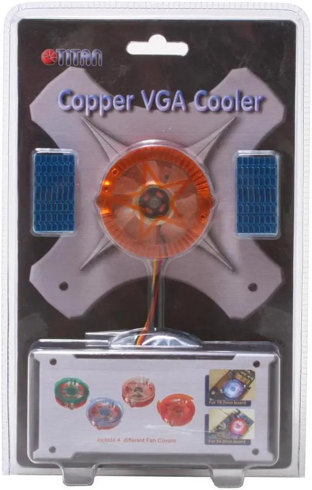 Alt view image 4 of 4 - Titan TTC-CUV3AB(DIY) VGA Cooling Fan