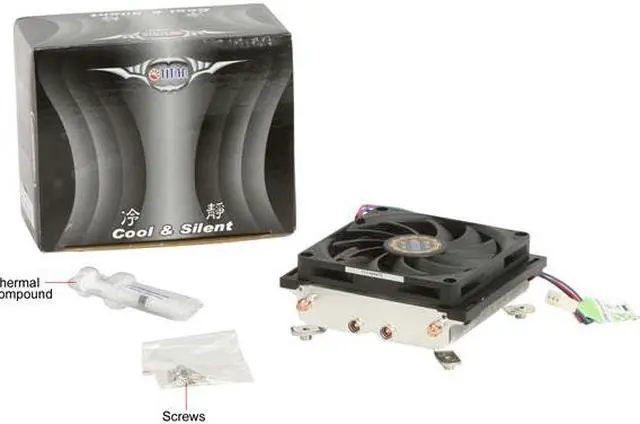 Alt view image 7 of 7 - Titan TTC-NK54TZ 80mm Z-axis Bearing fan CPU Cooler