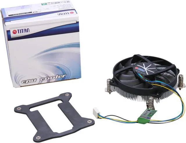 Alt view image 5 of 5 - Titan DC-155A915Z/RPW 95mm Z-AXIS CPU Cooler