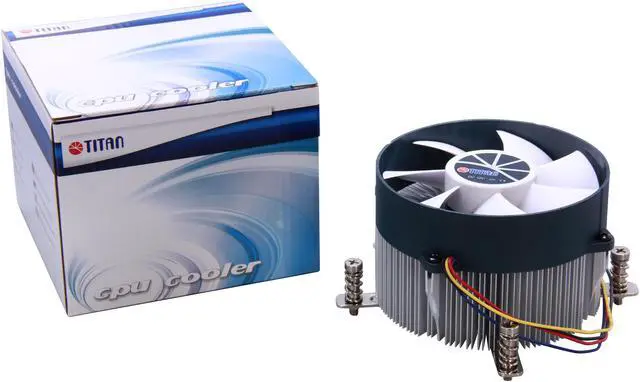 Alt view image 5 of 5 - Titan TTC-NA43TZ/CU35 95mm Z-AXIS CPU Cooler