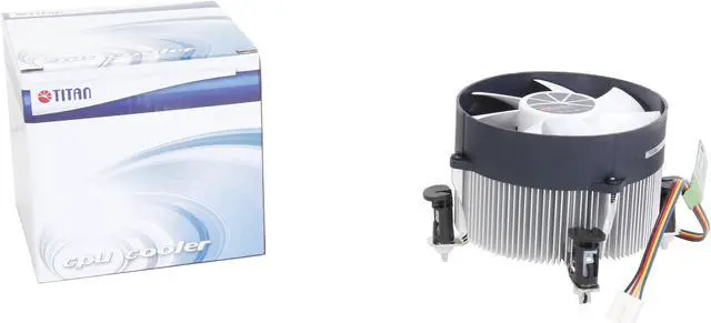 Alt view image 6 of 6 - Titan TTC-NA02TZ/RPW/CU30 95mm Z-AXIS Copper Cooler for socket 1150,1155 & 1156