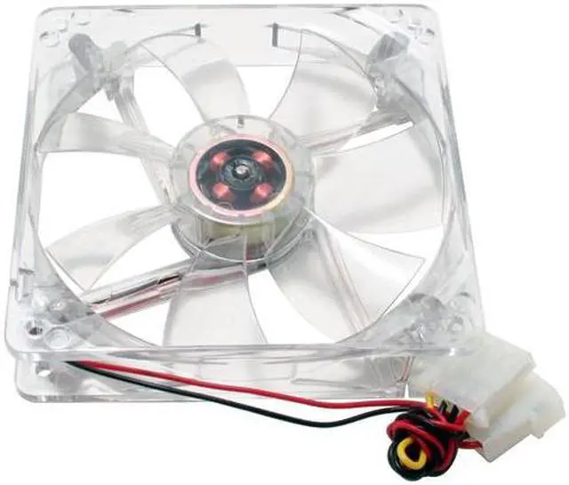 Alt view image 3 of 7 - Rosewill RFA120L-W 4 White LEDs LED Case Cooling Fan